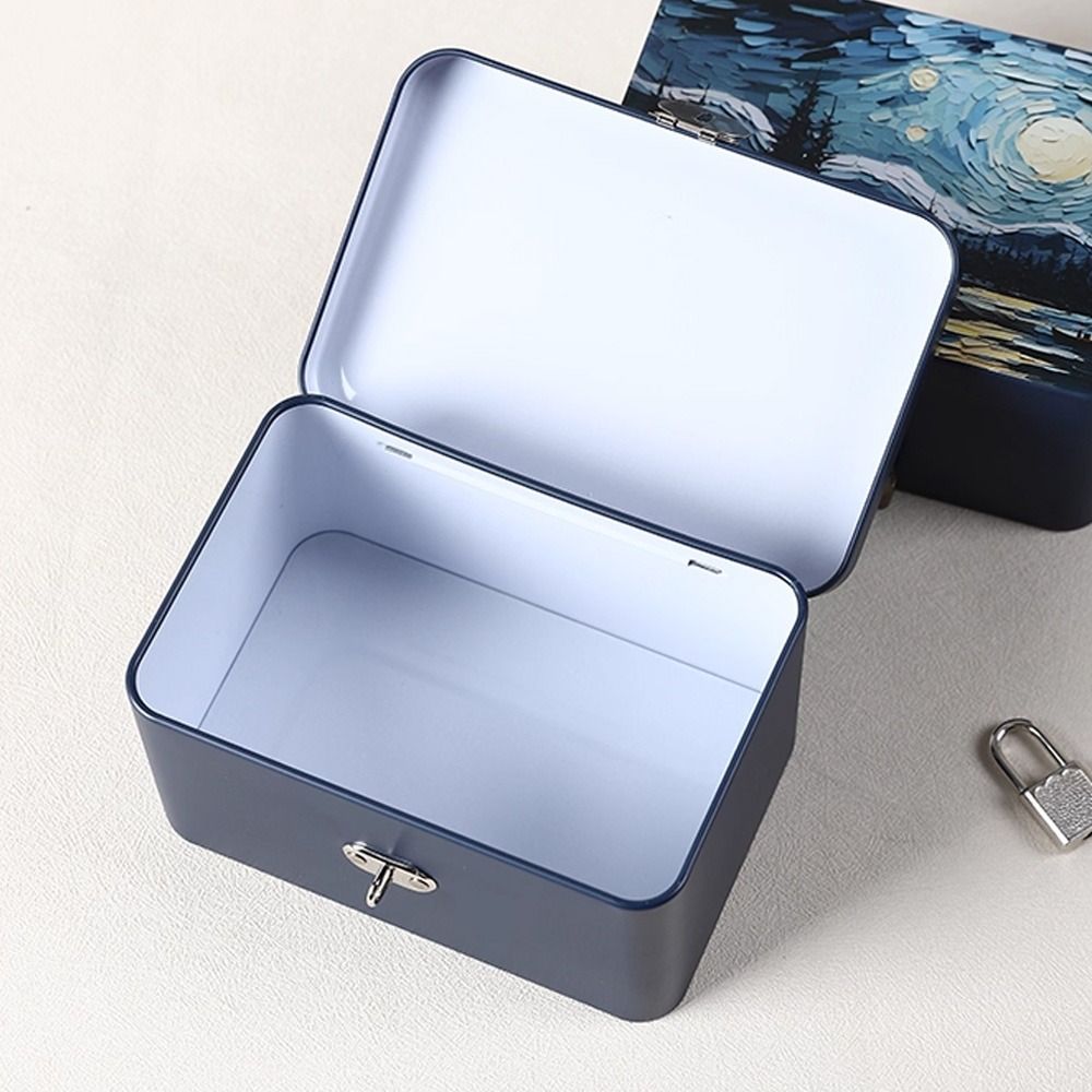 Medicine Cabinet Lock - Подарочная коробка большого размера, металлическая коробка