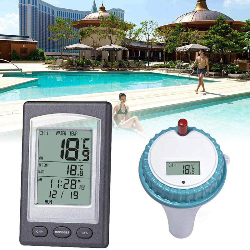 Pool Alarm Float - Цифровой термометр для плавательного бассейна Беспроводной