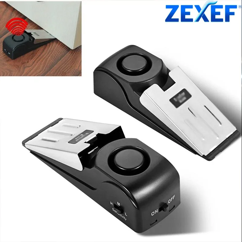 Door Stop Alarm - ZEXEF мини-защита безопасности 125 дБ домашняя