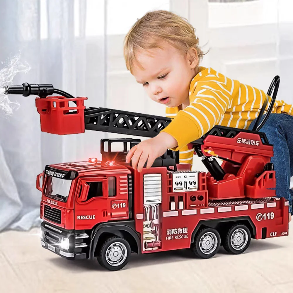 Fire Escape Ladder - 1/32 пожарная машина, игрушечная модель автомобиля