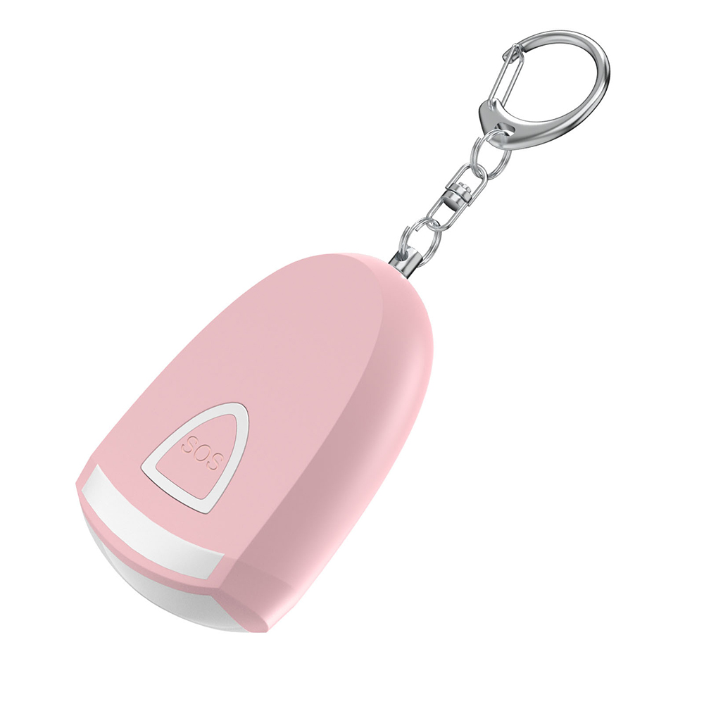 Personal Alarm Keychain - Персональная сигнализация-брелок перезаряжаемая с фонариком для