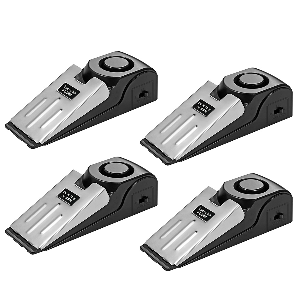 Door Stop Alarm - Дверной стопор-сигнализация 125 дБ, противоугонный, нескользящий,