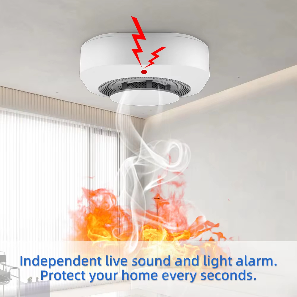 Умный независимый датчик дыма  – обзор и цена Smoke Detector Interconnected