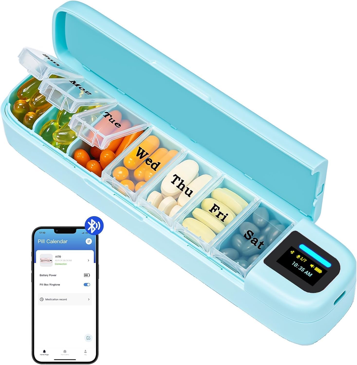 Умный органайзер для таблеток  – обзор и цена Medicine Cabinet Lock