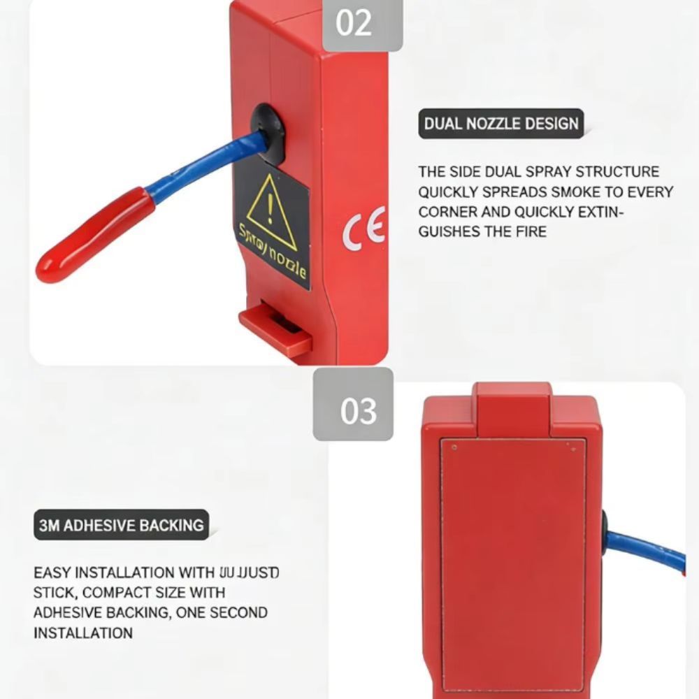 Двухлинейное устройство для за – обзор и цена Fire Extinguisher Small