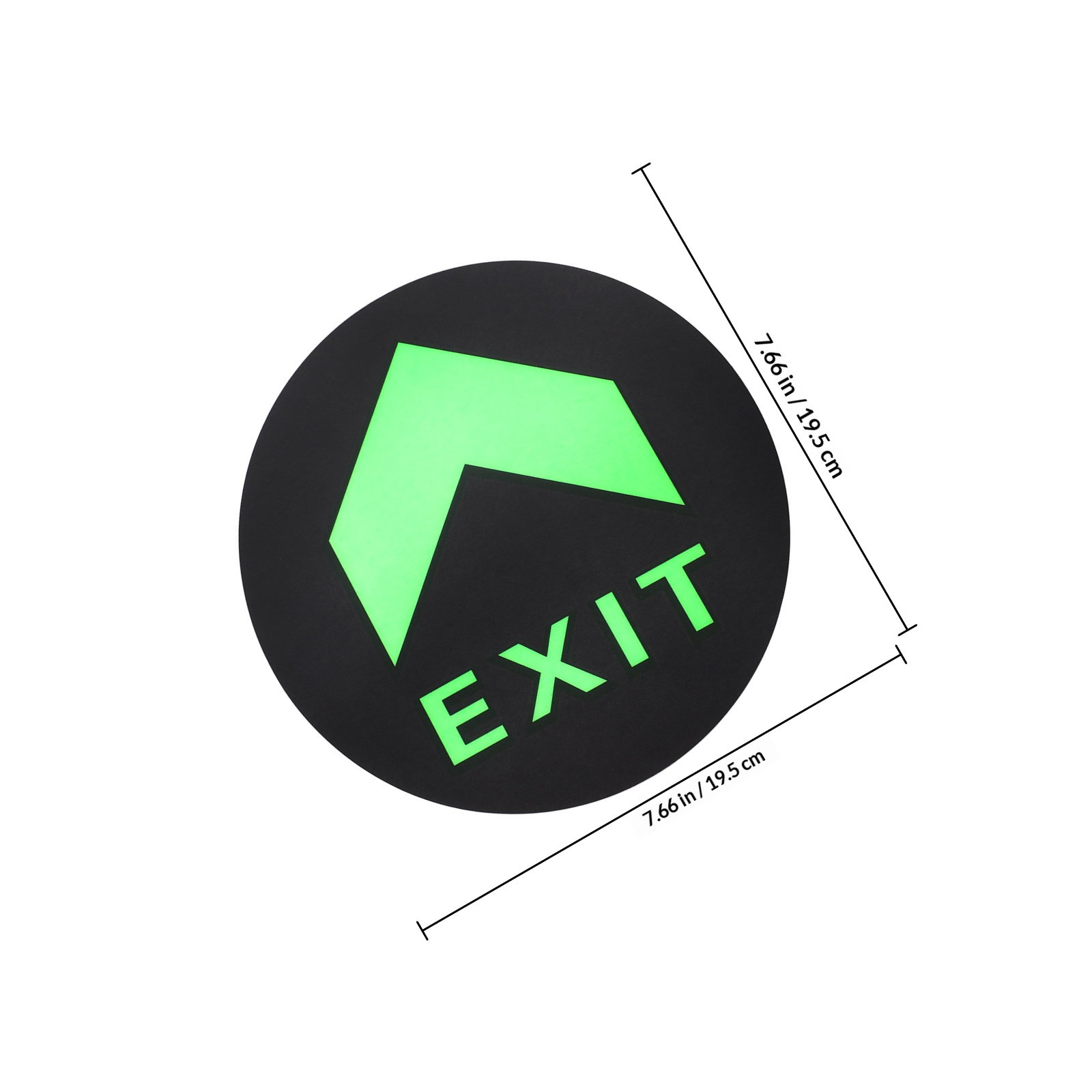 Набор из 5 светящихся в темнот – обзор и цена Emergency Exit Sign