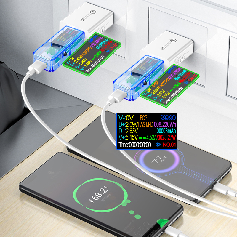 15 в 1 USB 3.1 тестер цифровой – обзор и цена Co Detector Plug
