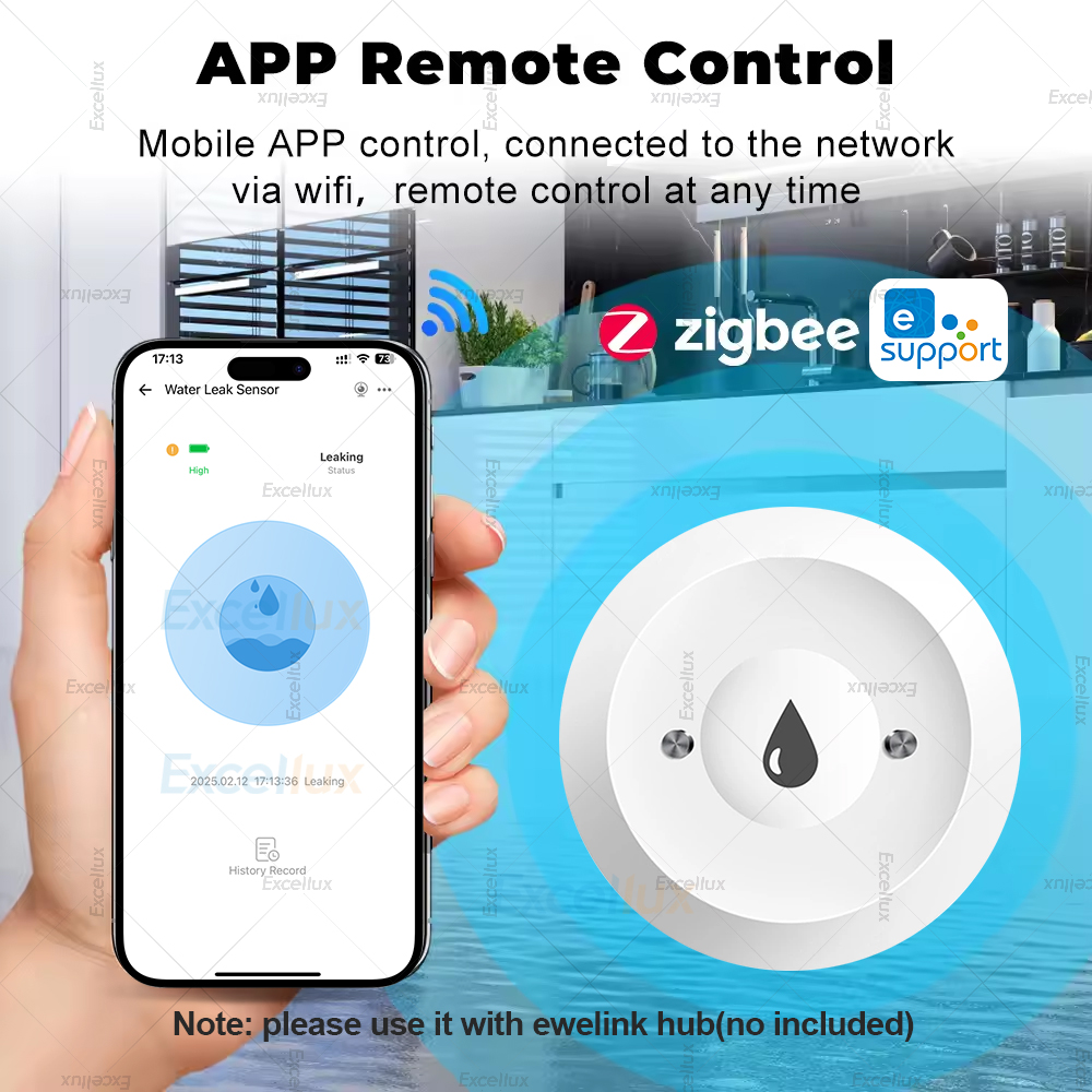 Ewelink Zigbee 3,0 датчик воды – обзор и цена Water Alarm Sensor