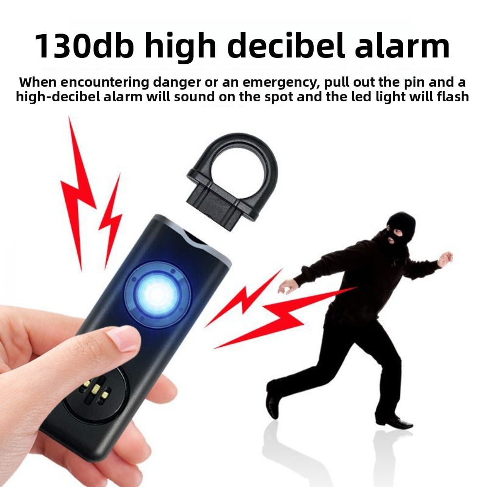 Персональная сигнализация 130  – обзор и цена Personal Alarm Keychain
