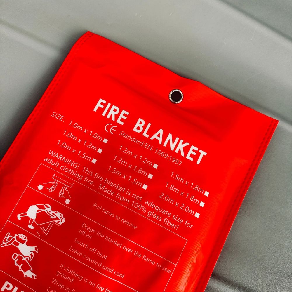 Огнеупорное одеяло для экстрен – обзор и цена Fire Blanket Kitchen