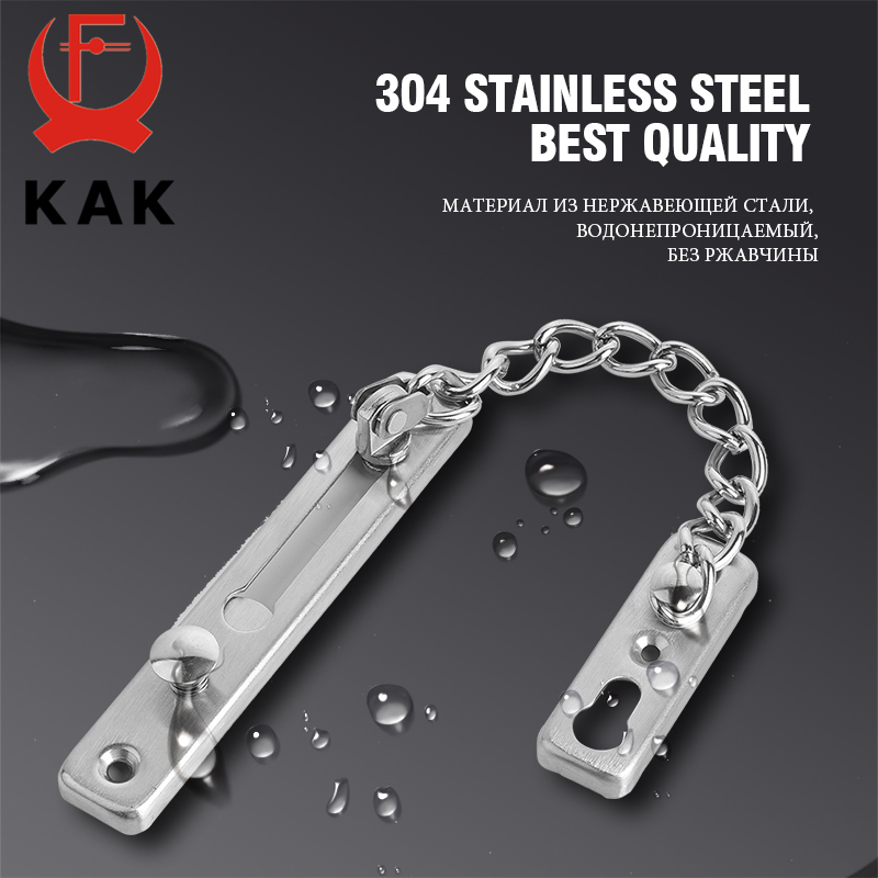 Дверной замок-цепочка KAK 304  – обзор и цена Security Chain Door