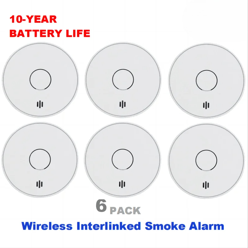 Беспроводная взаимосвязанная д – обзор и цена Smoke Detector Interconnected