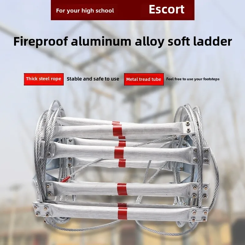Прочная веревочная лестница 3M – обзор и цена Fire Escape Ladder