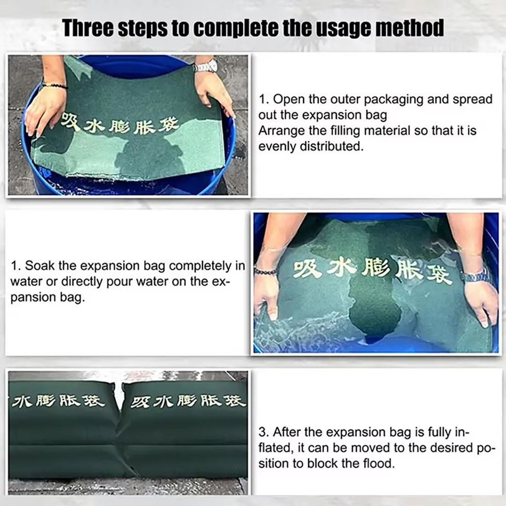 1 шт. многоразовый водопоглоща – обзор и цена Flood Barrier Bag