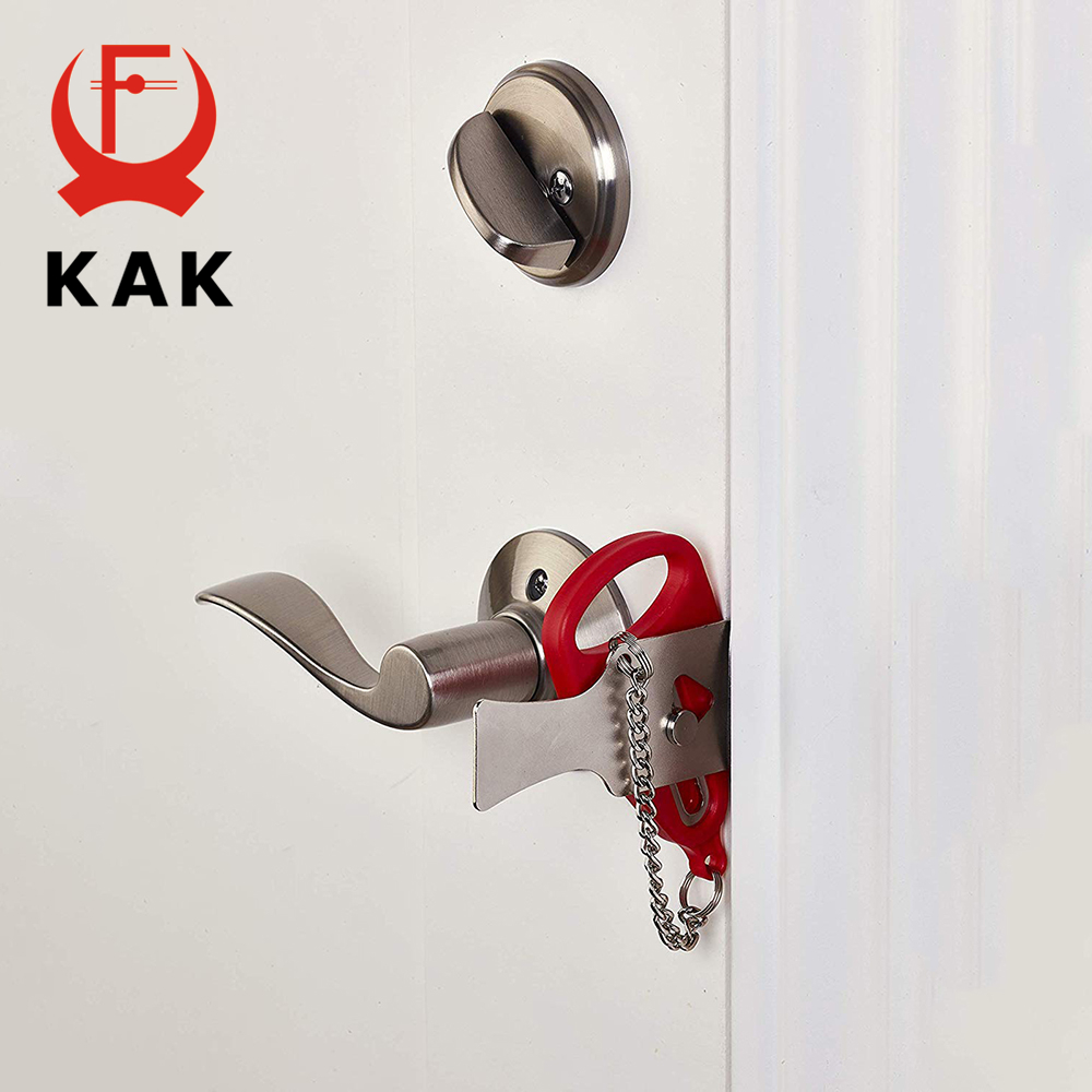KAK портативный дверной замок  – обзор и цена Security Chain Door
