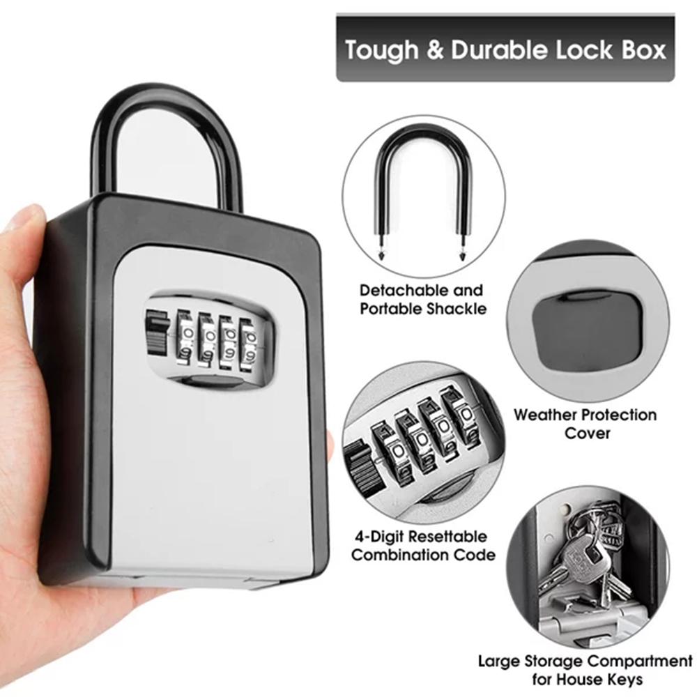 Настенный ящик для хранения кл – обзор и цена Lockbox Key Secure