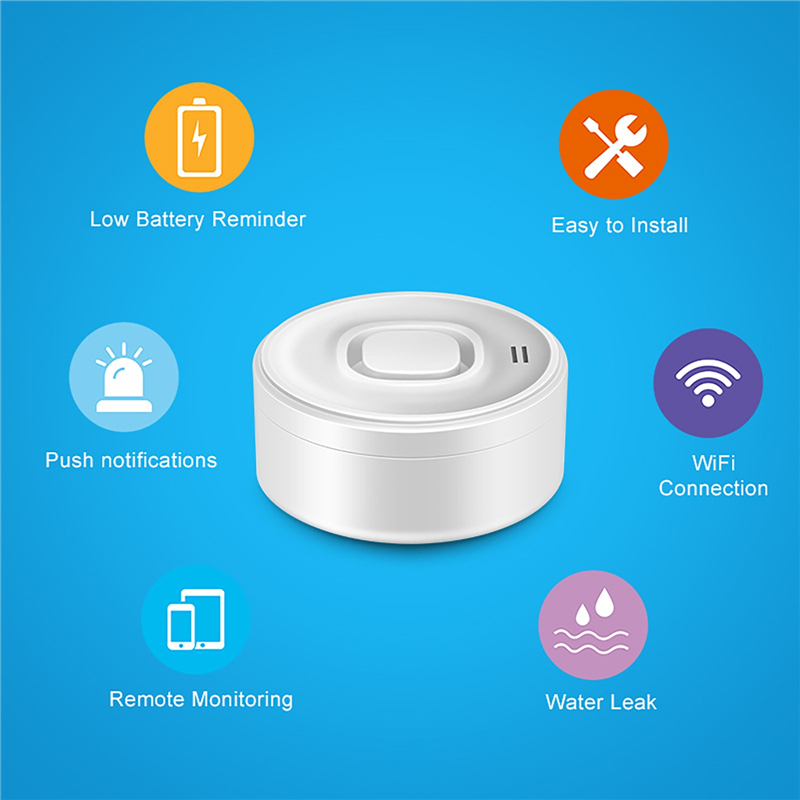 Умный Wi-Fi детектор утечки во – обзор и цена Water Alarm Sensor